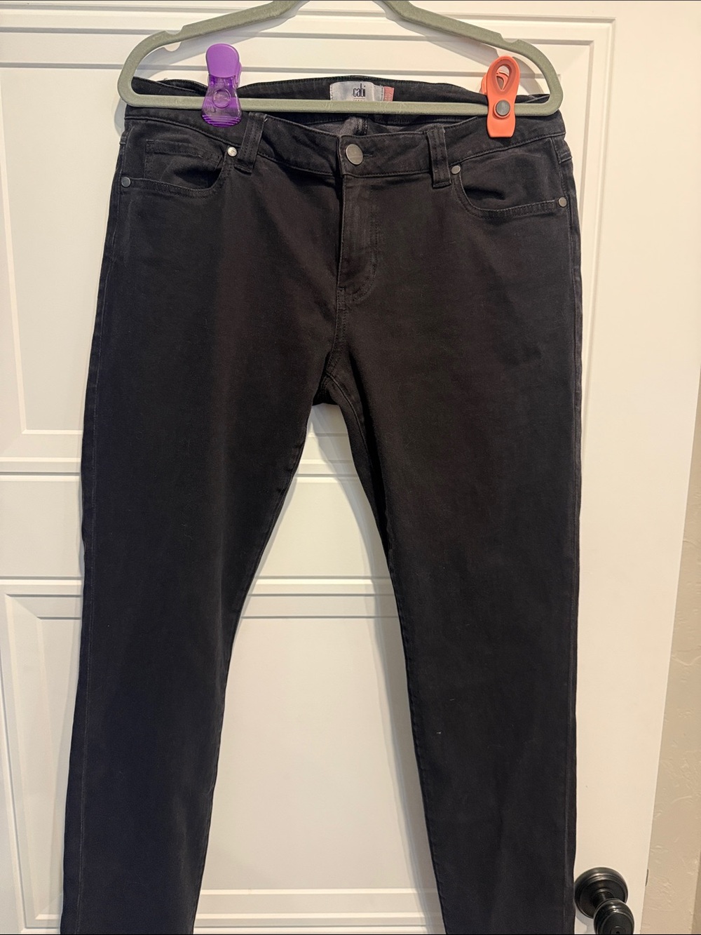 CAbi Women's Slim Jeans - Black
